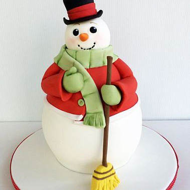 Торт добрый снеговик купить - екатеринбург.сладкоежкин.рф